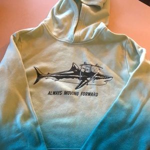 Old Navy boys XL ombré sweatshirt